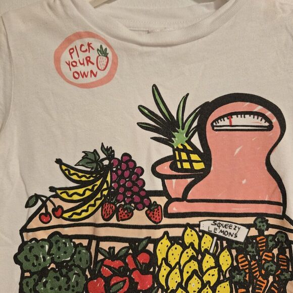 Stella McCartney Fruit Stand Pick you Own Bliyse White Toddler 2Y 90/52 EU - Picture 4 of 9